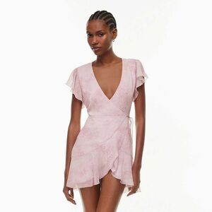 Wilfred Aritzia Lawn Dress - Wrap Style